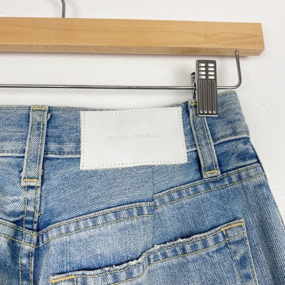 Jonathan Simkhai Manfriend Button Down Wide Leg Jeans - Picture 12 of 15